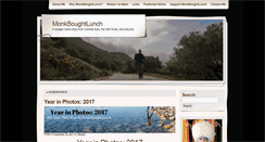 Desktop Screenshot of monkboughtlunch.com